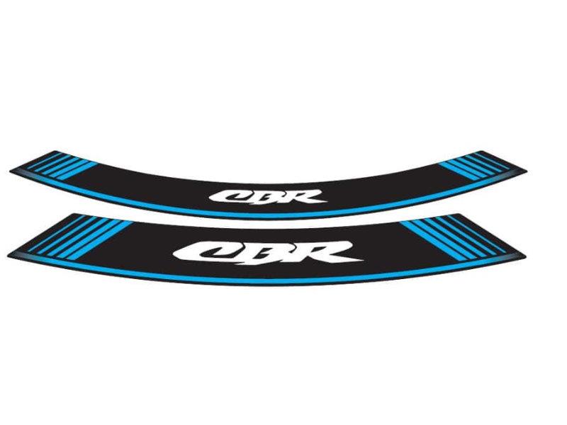 Puig Wheel Rim Stickers Blue 21080P