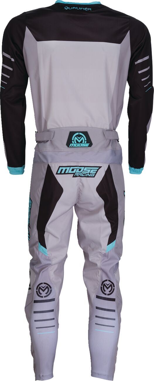 Moose Racing Jersey Qualifier Gray/Teal