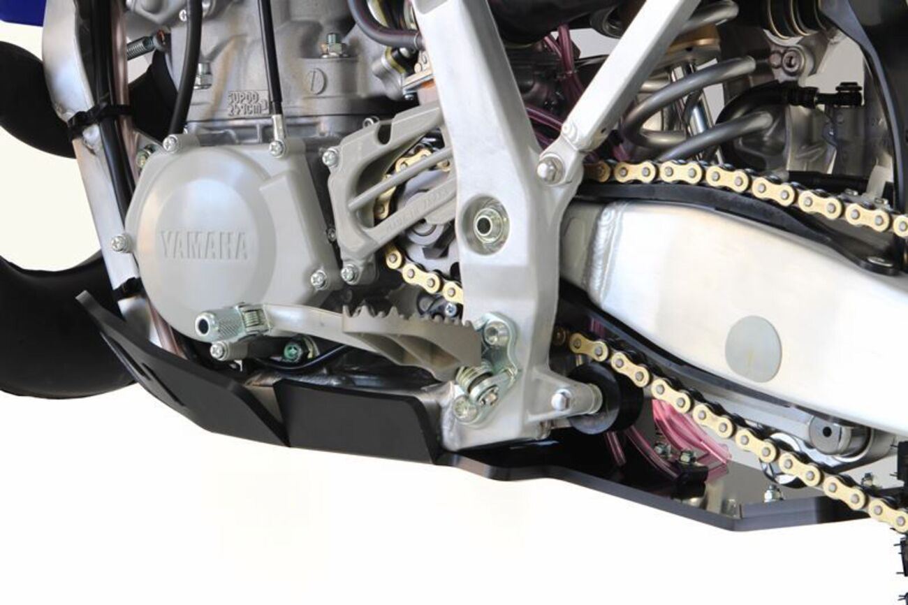 AXP Racing Xtrem Skid Plate For Yamaha YZ 250 2005-2023 HDPE Black AX1440