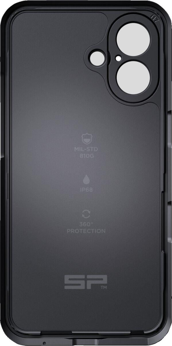 SP Connect Xtreme SPC+ Mobile Phone Case For iPhone 17 Black Waterproof MIL-STD 810 52918