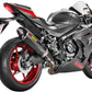 Akrapovic Slip-On Line Muffler CF For Suzuki GSX-R 1000 ABS S-S10SO12-HRC