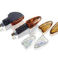 Puig Star LED Indicators - 69 x 42mm Carbon Look 9183N