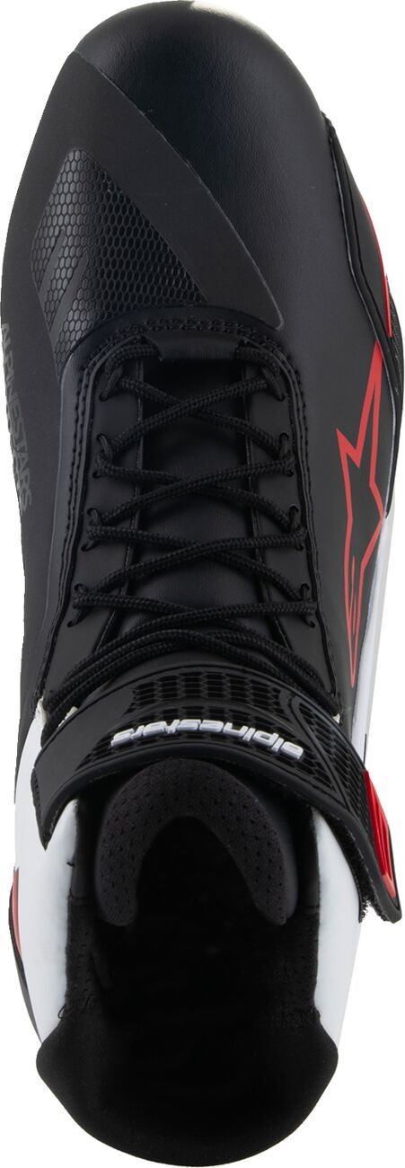ALPINESTARS Faster-4 Shoes Black/White/Dark Red