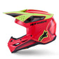 ALPINESTARS SM3 Fray Helmet RED/YL/BLK 2025 Model