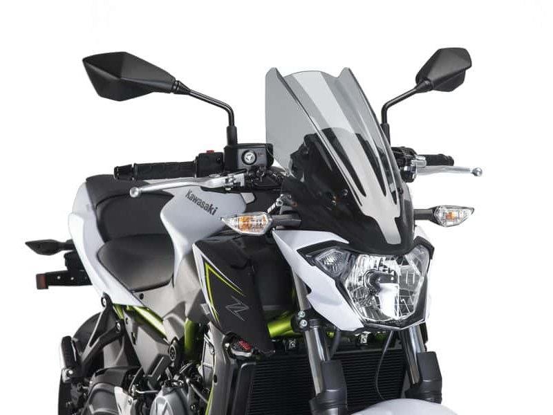 PUIG New Generation Touring Screen Green for Kawasaki Z650 17-19 9369V