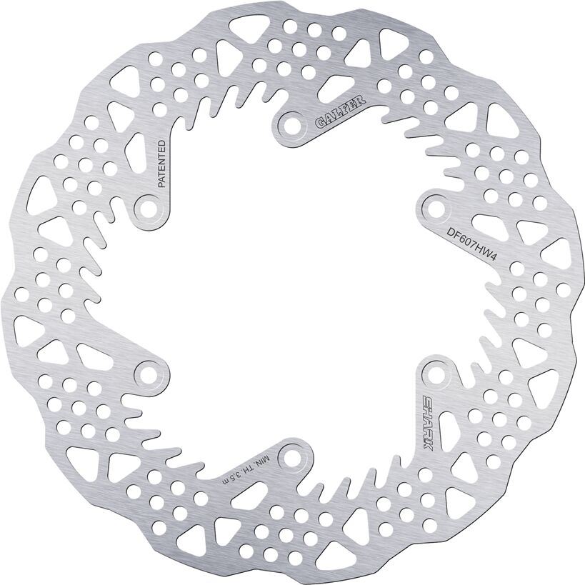 Galfer Brake Rotor Shark Fixed For KTM SX 125 1981-2027 Silver DF607HW4