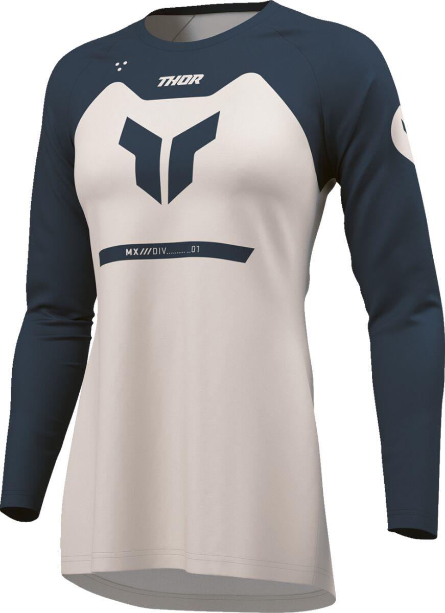 THOR Women's Ridemode Menace Jersey Blue/Gray