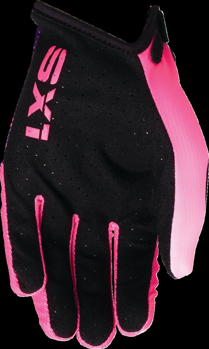 Moose Racing Gloves Youth Sx1 Pink/Purple