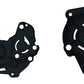 Polisport Clutch Cover Protectors For Yamaha YZ 450 F 2023-2025 Black 91347