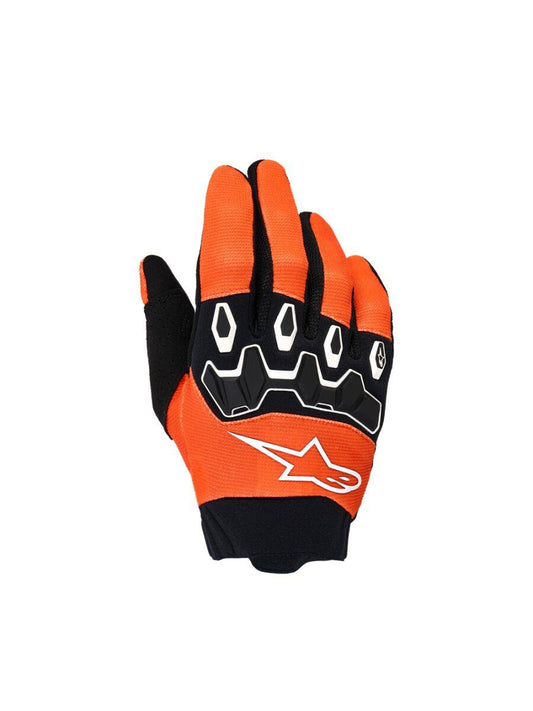 ALPINESTARS Youth Full Bore V2 Gloves ORANGE/WH/BLK 2025 Model