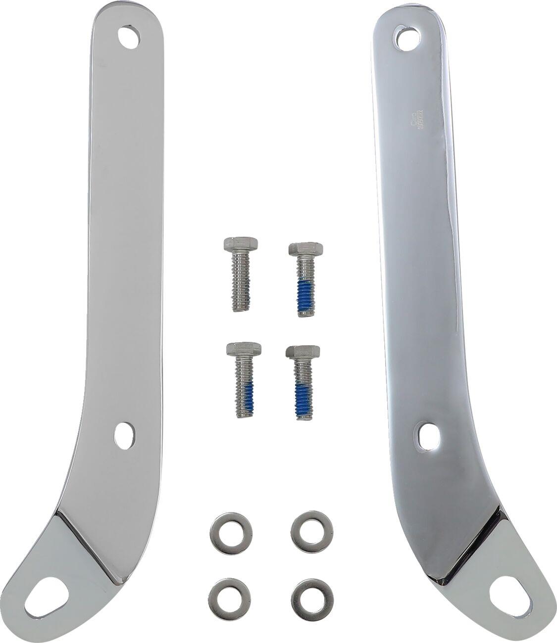 Ciro Tie-Down Brackets For Harley Davidson FLTRK 1868 2015-2024 Chrome 66100