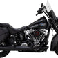 VANCE & HINES BLACK Twin Slash Slip-On Muffler for Harley Davidson SOFTAIL 2025 46750