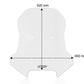 WRS Windscreen Caponord For CFMOTO 450MT Clear Cf004t