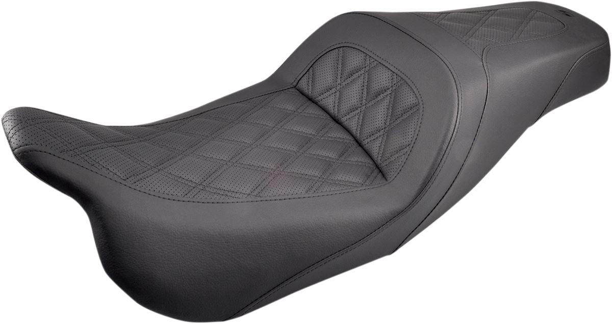Saddlemen Slim Lattice Stitched Seat (808-07B-162)