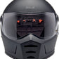 BILTWELL Lane Splitter Flat Black Motorcycle Helmet