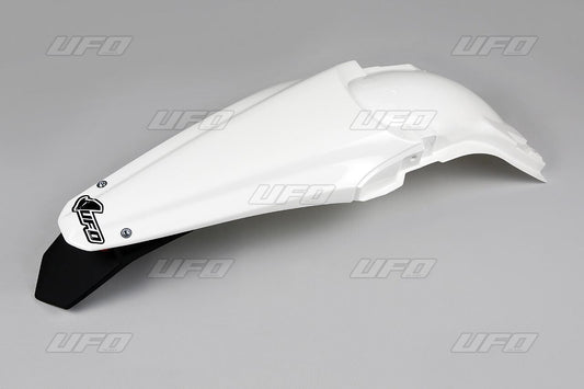 UFO ENDURO REAR FENDER W/ LED-LIGHT KAWASAKI KXF250/450 WHITE KA04722047