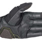 Alpinestars Halo Leather Gloves Black Yellow