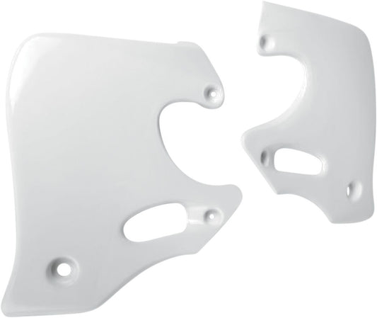 UFO RADIATOR COVERS HONDA CR125/250 WHITE HO02653041