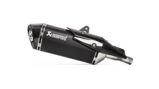 Akrapovic Slip-On Line Muffler TI/CF Black For Honda X-ADV 750 17-23 S-H7SO4-HRTBL
