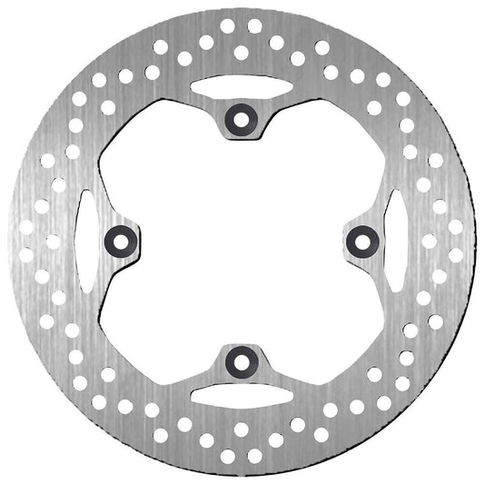Sbs Brake Rotor Standard Round For Ducati Hypermotard 821 2003-2015 Silver 5051