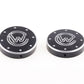 Cult Werk Fork Caps For Indian Scout 1250 2018-2026 Black Aluminium IN-SCO004