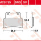 Trw All Round Sintered Metal Brake Pads For Aprilia SL 900 2007-2024 MCB785