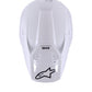 ALPINESTARS SM3 Solid Helmet WHITE-GLO 2025 Model