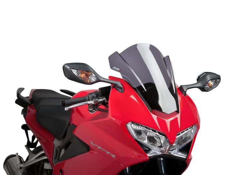 PUIG Z-Racing Screen Dark Smoke for Honda VFR 800 F 14-20 7598F