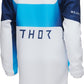 THOR Youth LAUNCHMODE Storm Jersey WHITE 2024 Model