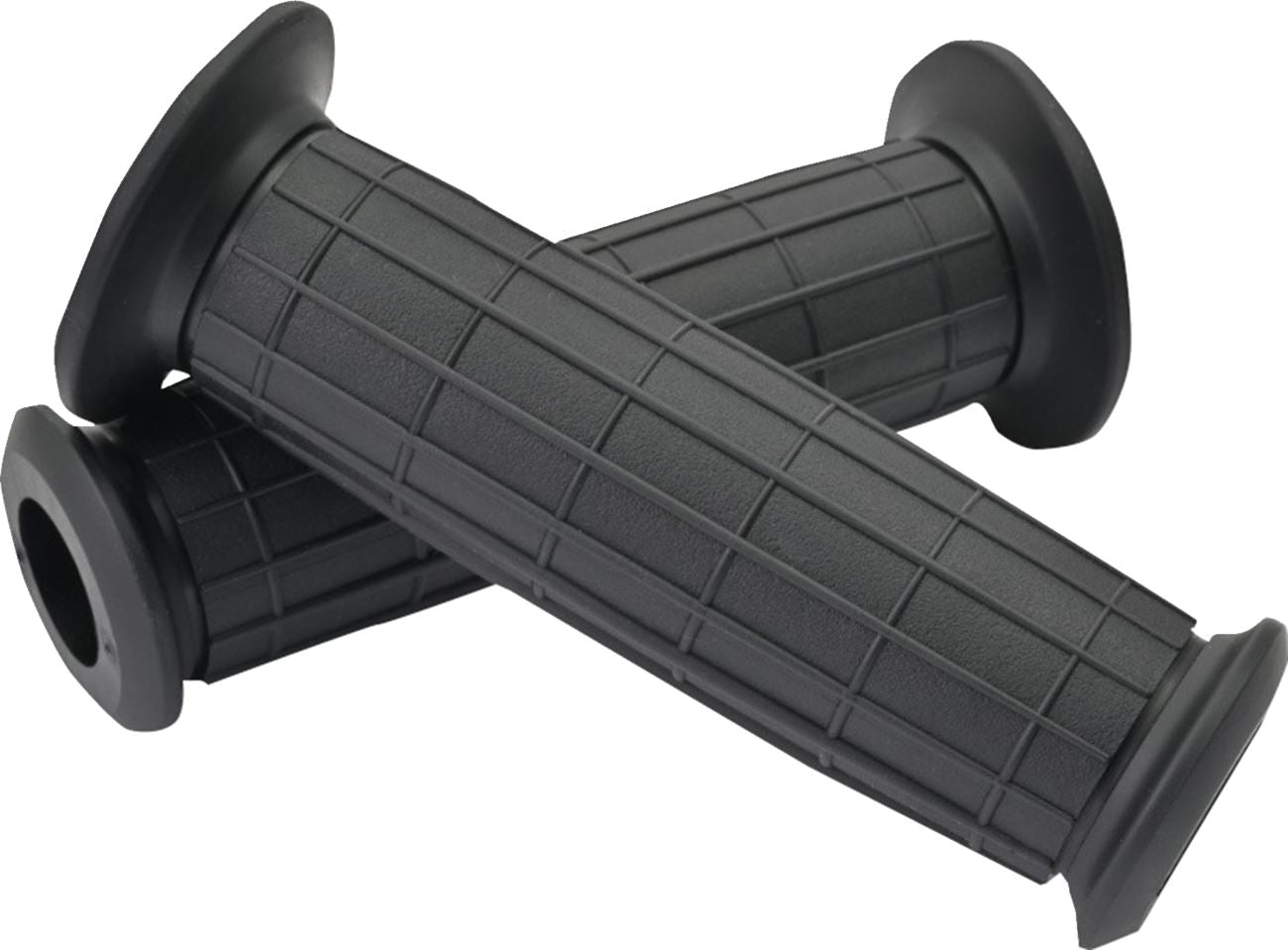 Daytona GRIPPYGRIP GGD-Vintage Grips Black 7/8 Open Ends Pair 12.2cm 33445