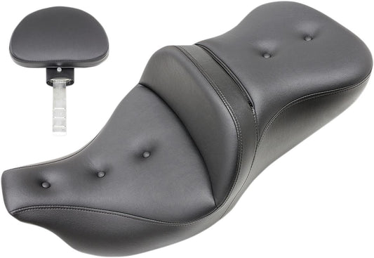 Saddlemen Roadsofa PT 2-Up Seat With Driver's in Black 09-23 808-07B-181TBR