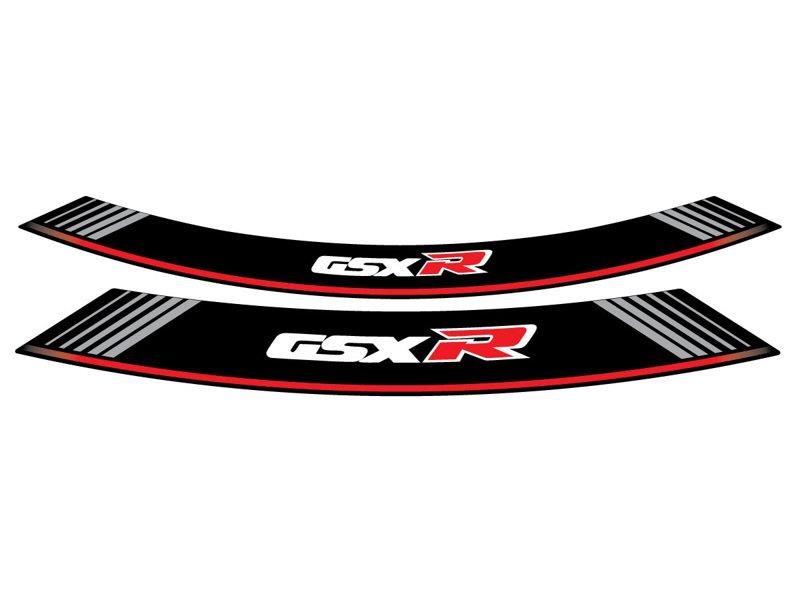 Puig Wheel Rim Stickers Silver 22004N