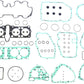 Athena Gasket Kit For Honda CB 750 K 70-78 P400210850701