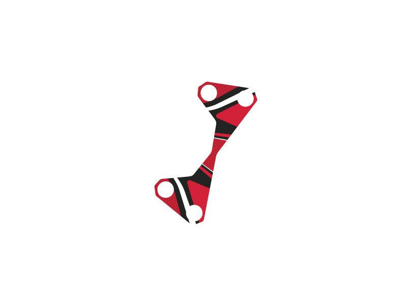 Puig Radikal Yoke Protector Red 6437R