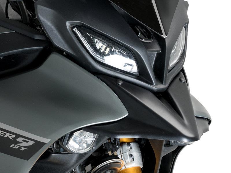 PUIG Beak Matt Black for Yamaha Tracer 9/GT 21-24 3837J