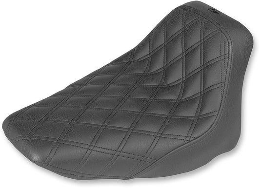 Saddlemen Renegade Seat - Lattice Stitched - Black - FLST 806-15-002LS