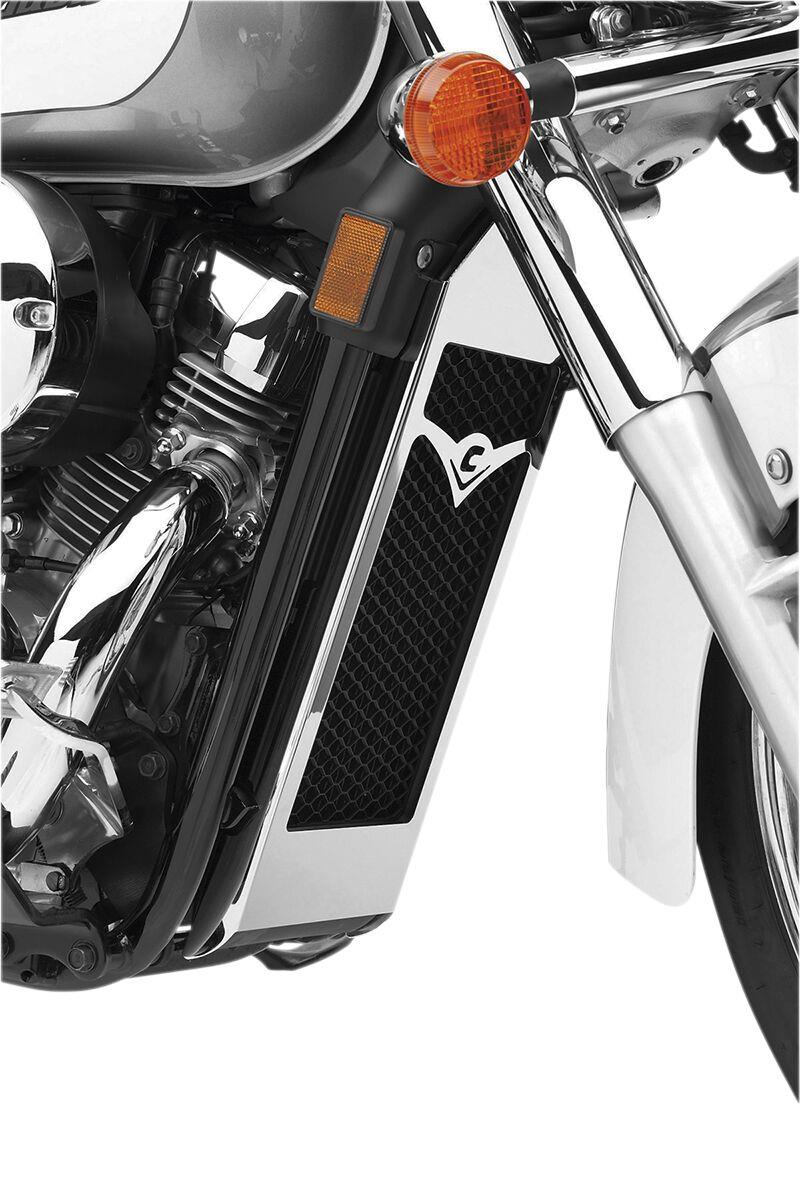 Cobra Radiatior Cover For Honda VT 750 C 2004-2009 Chrome Steel 05-9346