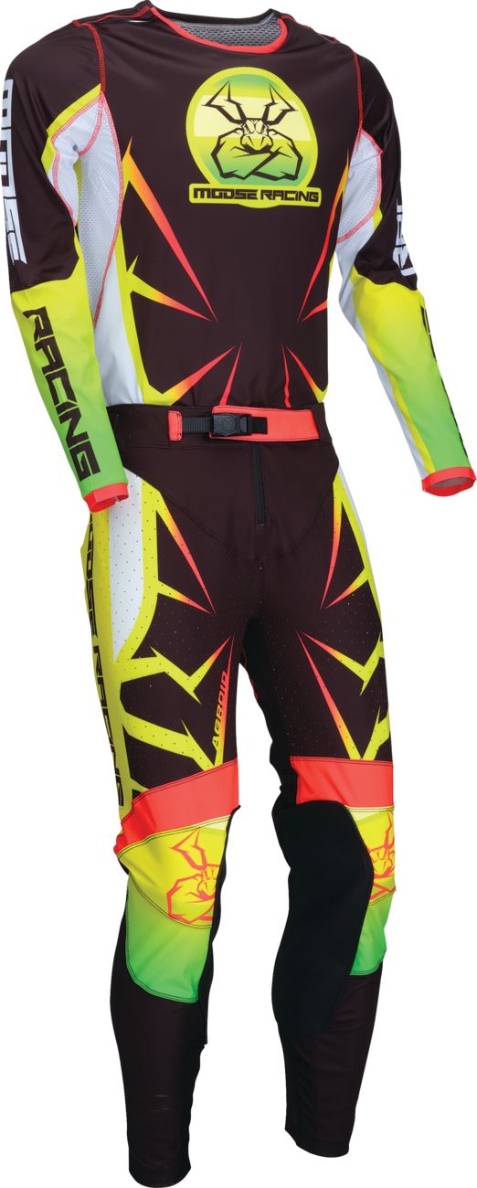 Moose Racing Soft-Goods Jersey Agroid Black/Yellow/White 24 Model