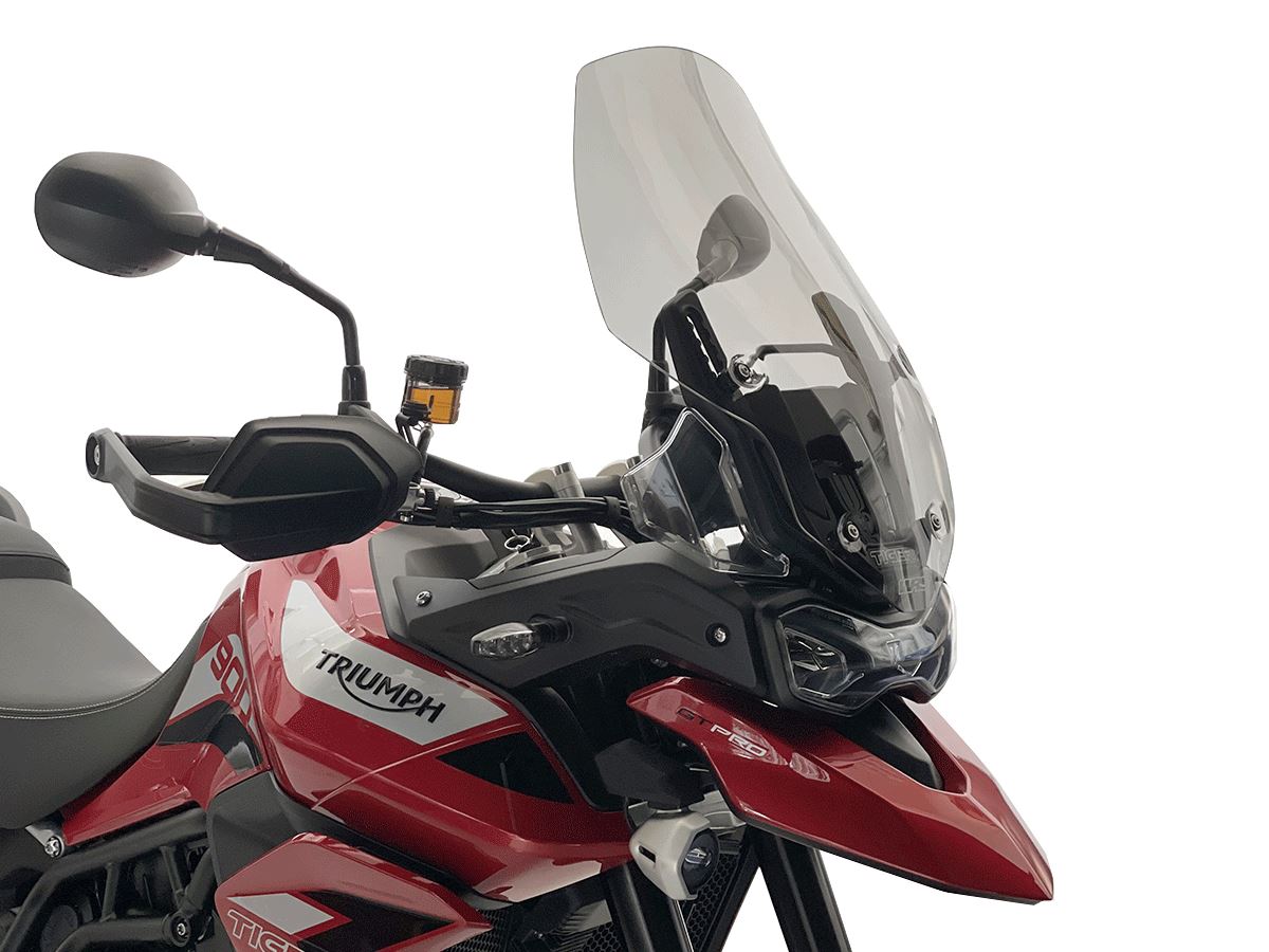 WRS Windscreen Tour Triumph Tiger900 Smoke Tr003f