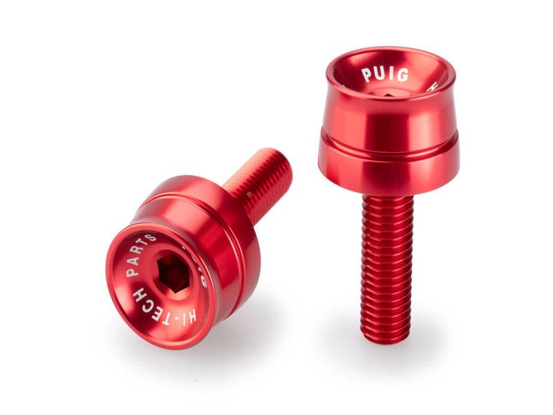Puig Speed Bar Ends Red 5861J