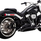 Vance & Hines Big Radius Exhaust System BLK 18+ FB 46375