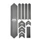 ALL MOUNTAIN STYLE Frame Guard Extra Protection SLV/WHITE AMSFG2SVWH