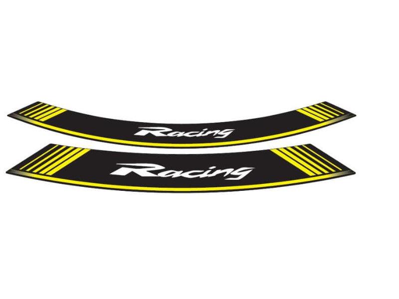 PUIG Wheel Rim Stickers Yellow Universal 5531G