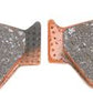 EBC Semi-Sintered "V" Brake Pads For BMW F 900 GS 1993-2026 Copper FA209/2V