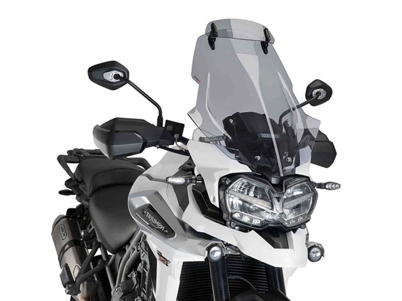 Puig Touring Screen With Extender Light Smoke 20339N
