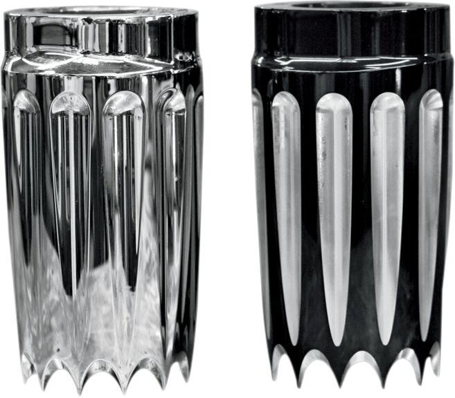 Paul Yaffe Bagger Fork Slider Covers For Harley FLS 1690 83-17 SC-YB-6.25-BLK
