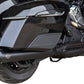 S&S CYCLE 2-into-1 Qualifier Exhaust System Black Race for INDIAN 20-26 550-1131