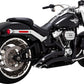 Vance & Hines Big Radius Exhaust System BLK 18+ FB 46375