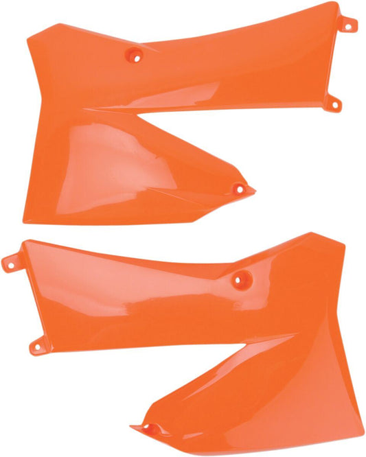 UFO RADIATOR COVERS KTM 85SX ORANGE KT03088-127
