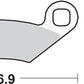 Sbs All-Terrain Sintered Brake Pads For Polaris Ranger RZR 800 1988-2014 642ATS